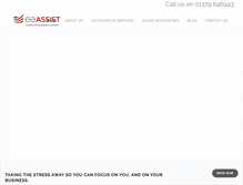 Tablet Screenshot of ea-assist.co.uk